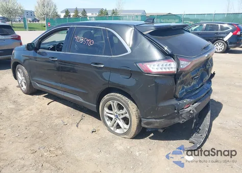 2015 Ford Edge Titanium from USA, damaged, VIN 2FMTK4K96FBB47954